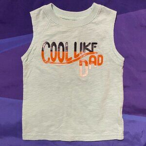 🔥6/$10🔥 Garanimals Toddler Boy Sleeveless T-Shirt, 18 Months, Cool Like …